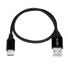 Kabel USB LogiLink CU0143 USB 2.0 0,3 m USB A Micro-USB B Czarny