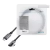 Kabel USB LogiLink CU0183 2m USB C Czarny Srebrny USB 2.0