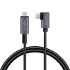 Kabel USB LogiLink CU0183 2m USB C Czarny Srebrny USB 2.0