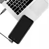 Kabel USB LogiLink CU0183 2m USB C Czarny Srebrny USB 2.0