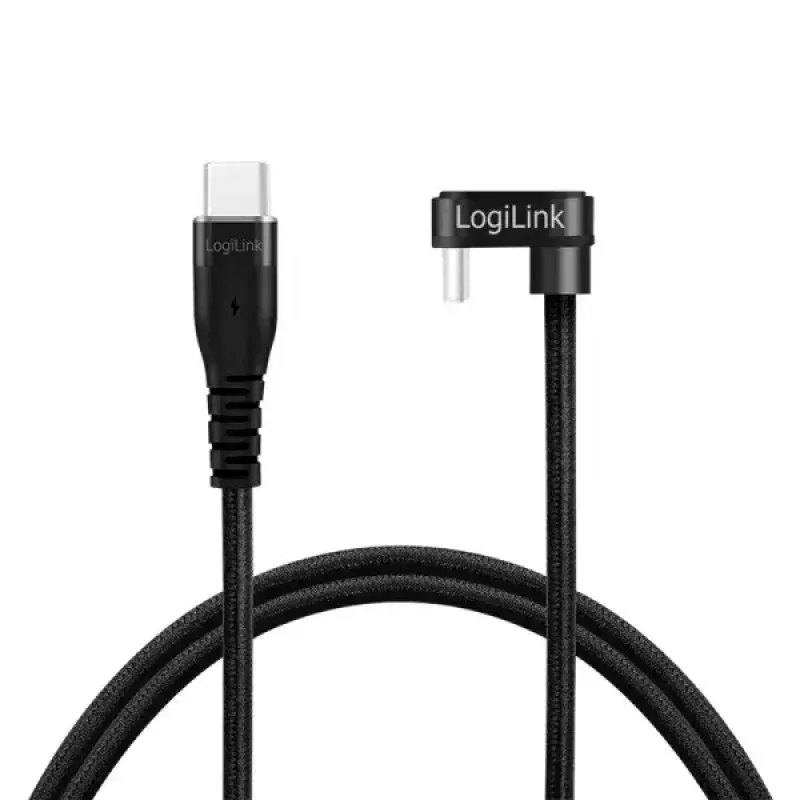 LogiLink CU0191 kabel USB 2.0 2 m USB-C czarny