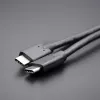 Kabel USB Qoltec 52352 2.5m USB 3.2 Gen 1 USB C Czarny