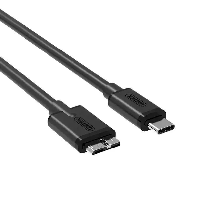 Kabel USB UNITEK Y-C475BK USB 3.2 Gen 1 1m USB C Micro-USB B Czarny