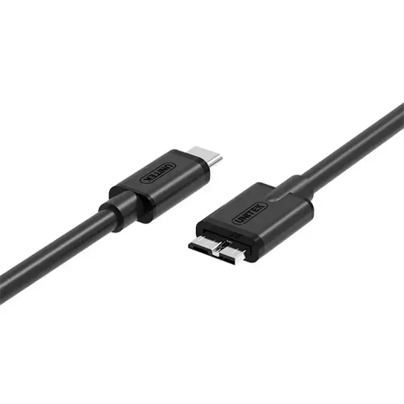 Kabel USB UNITEK Y-C475BK USB 3.2 Gen 1 1m USB C Micro-USB B Czarny