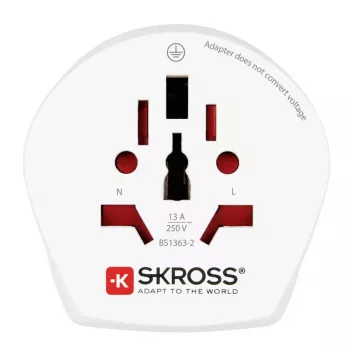 Adapter wtyczki zasilającej Skross Combo World to Israel