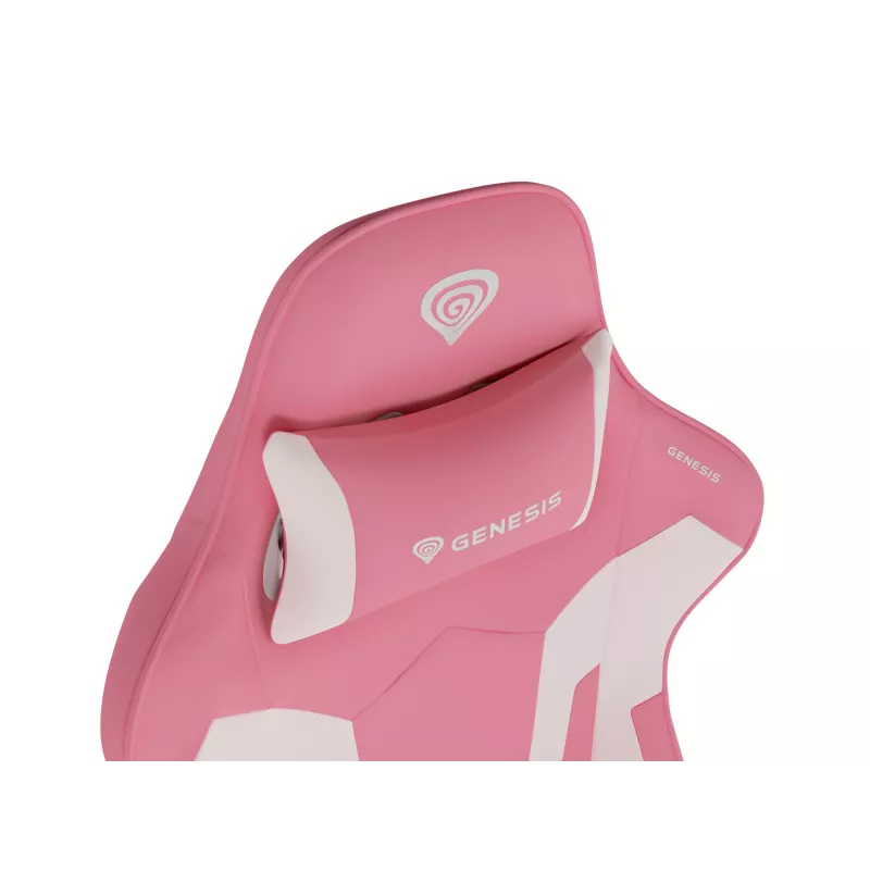 Fotel gamingowy do komputera GENESIS Nitro 710 Siedzisko wypełnione powietrzem Biały 150 kg