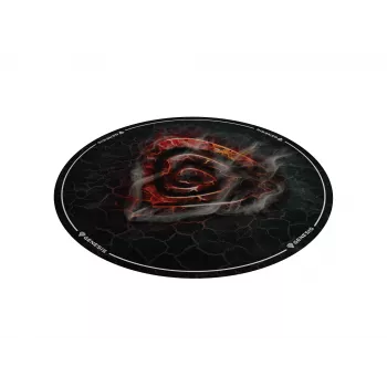 Mata pod krzesło GENESIS Tellur 400 Round Lava Wielokolorowa Tkanina Guma