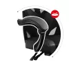 Fotel gamingowy Huzaro Combat 5.0 Mesh seat Czarny — siedzisko mesh, oddychające oparcie, pochylenie 90–140°, maks. obciążenie 140 kg, podłokietniki, podnóżek