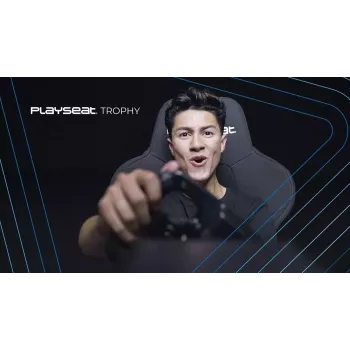 Uniwersalny fotel gamingowy Playseat Trophy Tapicerowane siedzisko Czarny