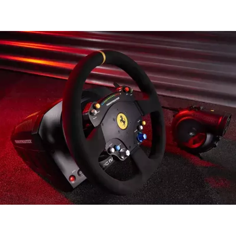 Thrustmaster TS-PC Racer Ferrari 488 Challenge Edition Czarny USB 2.0 Kierownica Analogowa/Cyfrowa