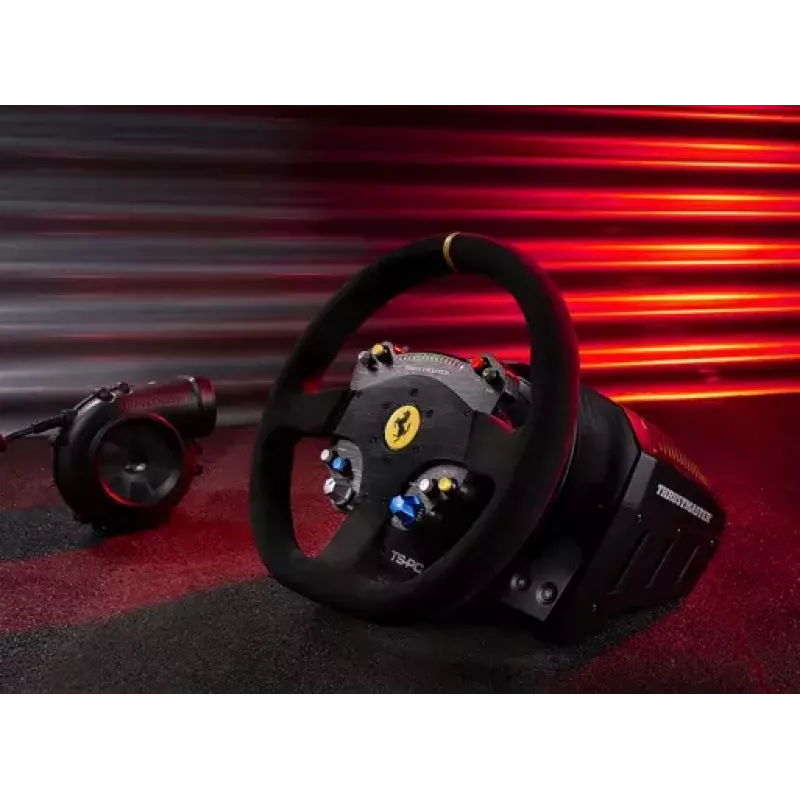 Thrustmaster TS-PC Racer Ferrari 488 Challenge Edition Czarny USB 2.0 Kierownica Analogowa/Cyfrowa