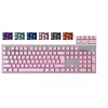 klawiatura cap GENESIS LEAD 300 Universal ABS Pink 122g