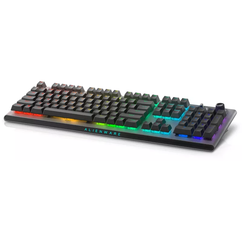 Klawiatura gamingowa Alienware Tri-Mode AW920K USB + RF Wireless + Bluetooth Szary