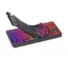 Mechaniczna klawiatura gamingowa bez bloku numerycznego GENESIS Thor 230 TKL — USB, RF Wireless, Bluetooth, 87-klawiszowa QWERTY, Szary