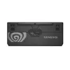 Mechaniczna klawiatura gamingowa bez bloku numerycznego GENESIS Thor 230 TKL — USB, RF Wireless, Bluetooth, 87-klawiszowa QWERTY, Szary