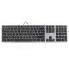 Klawiatura Matias FK318LB-UK podświetlana RGB Space Gray dla komputerów Mac — beznumpadowa, układ brytyjski (UK)
