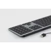 Klawiatura Matias FK318LB-UK podświetlana RGB Space Gray dla komputerów Mac — beznumpadowa, układ brytyjski (UK)