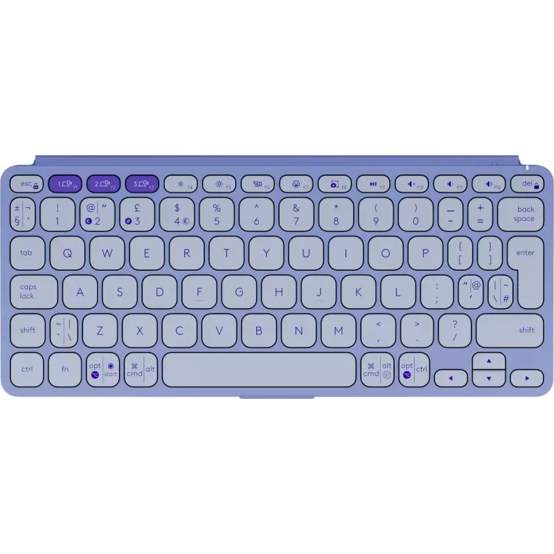 Logitech Keys-To-Go 2 klawiatura uniwersalna Bluetooth QWERTY US International liliowy