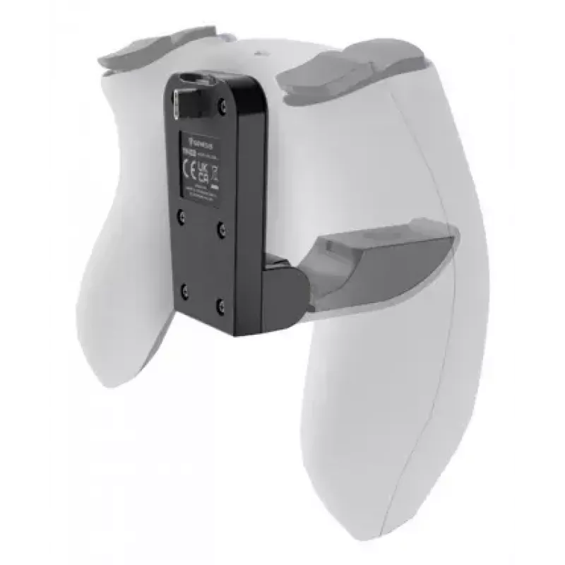 System ładowania GENESIS Tin 300 przewodowy czarno-biały do PlayStation 5