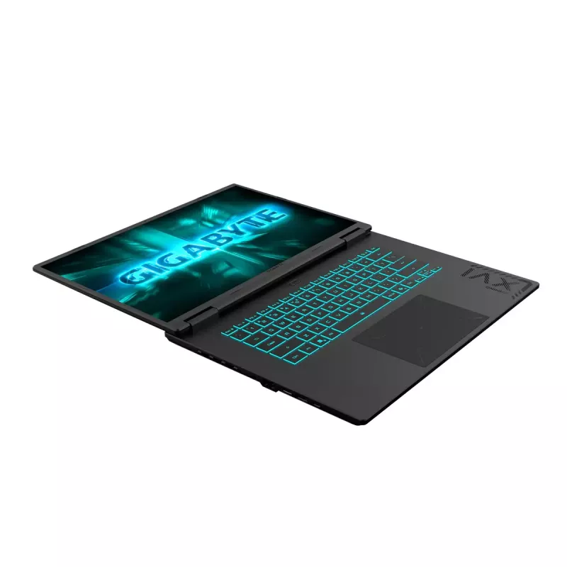 Laptop GIGABYTE GAMING A16 3VHK3EE893SH AMD Ryzen™ 7 260 40,6 cm (16 cali) WUXGA 16 GB DDR5-SDRAM 512 GB SSD NVIDIA GeForce RTX 5060 Wi-Fi 6E (802.11ax) Windows 11 Home Czarny