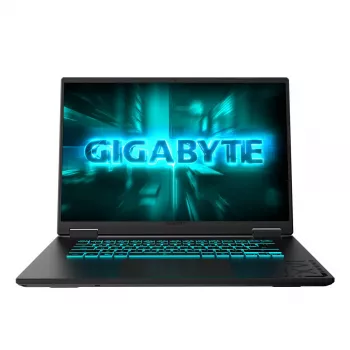 Laptop GIGABYTE GAMING A16 3VHK3EE893SH AMD Ryzen™ 7 260 40,6 cm (16 cali) WUXGA 16 GB DDR5-SDRAM 512 GB SSD NVIDIA GeForce RTX 5060 Wi-Fi 6E (802.11ax) Windows 11 Home Czarny