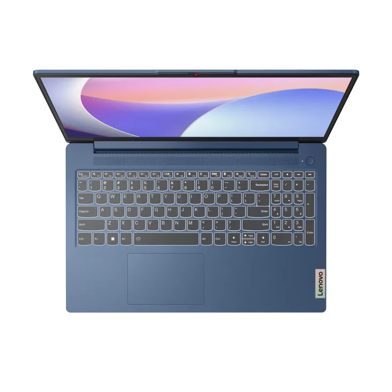 Laptop Lenovo IdeaPad Slim 3 15IRU8 — Intel Core i3-1315U, 15,6 cala FHD, 8 GB LPDDR5, 512 GB SSD, Windows 11 Home, Niebieski