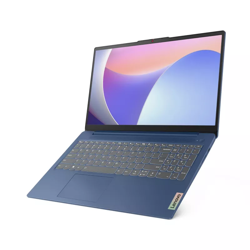 Laptop Lenovo IdeaPad Slim 3 15IRU8 — Intel Core i3-1315U, 15,6 cala FHD, 8 GB LPDDR5, 512 GB SSD, Windows 11 Home, Niebieski