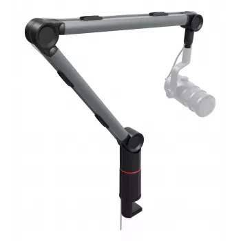 Statyw mikrofonowy na wysięgniku GENESIS NGM-2157 Podstawa do montażu na biurku Szary 1,1 kg