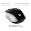 HP Wireless mysz 200 (Pike srebrny), symetryczna, optyczna, RF Wireless, 1000 DPI, srebrna