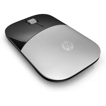 HP Z3700 srebrny Wireless mysz, Symetryczna, Optyczna, Bezprzewodowa RF, 1200 DPI, Srebrna