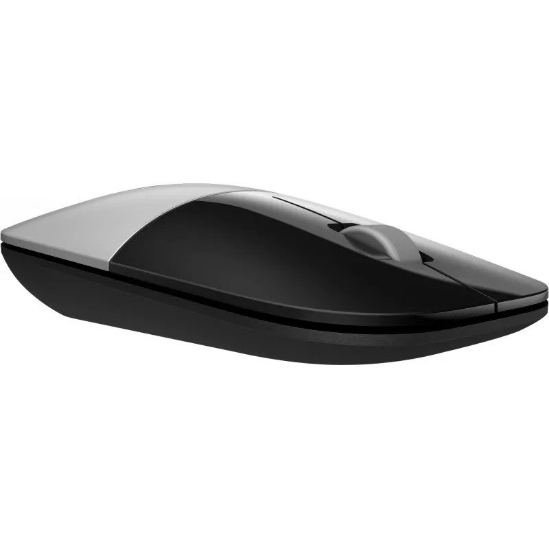 HP Z3700 srebrny Wireless mysz, Symetryczna, Optyczna, Bezprzewodowa RF, 1200 DPI, Srebrna