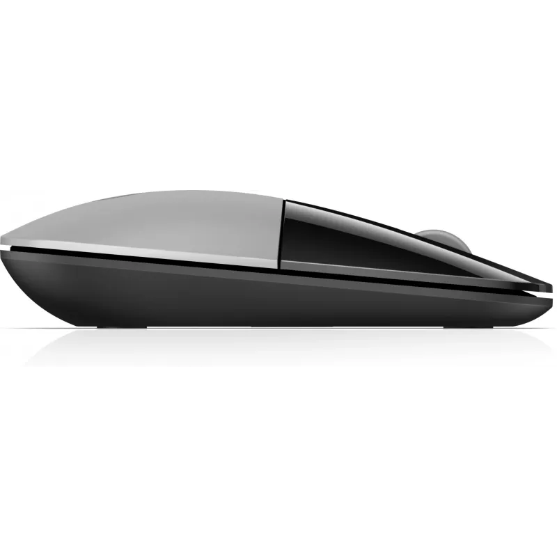 HP Z3700 srebrny Wireless mysz, Symetryczna, Optyczna, Bezprzewodowa RF, 1200 DPI, Srebrna