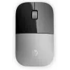 HP Z3700 srebrny Wireless mysz, Symetryczna, Optyczna, Bezprzewodowa RF, 1200 DPI, Srebrna