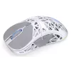 Bezprzewodowa mysz gamingowa ENDORFY LIV Onyx biały — Bluetooth/2,4 GHz, 12000 DPI, symetryczna, podświetlenie aRGB, 6 przycisków, kabel USB-A/USB-C