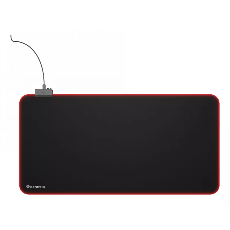 Genesis Boron 500 XXL RGB podkładka pod mysz gamingowa Czarna