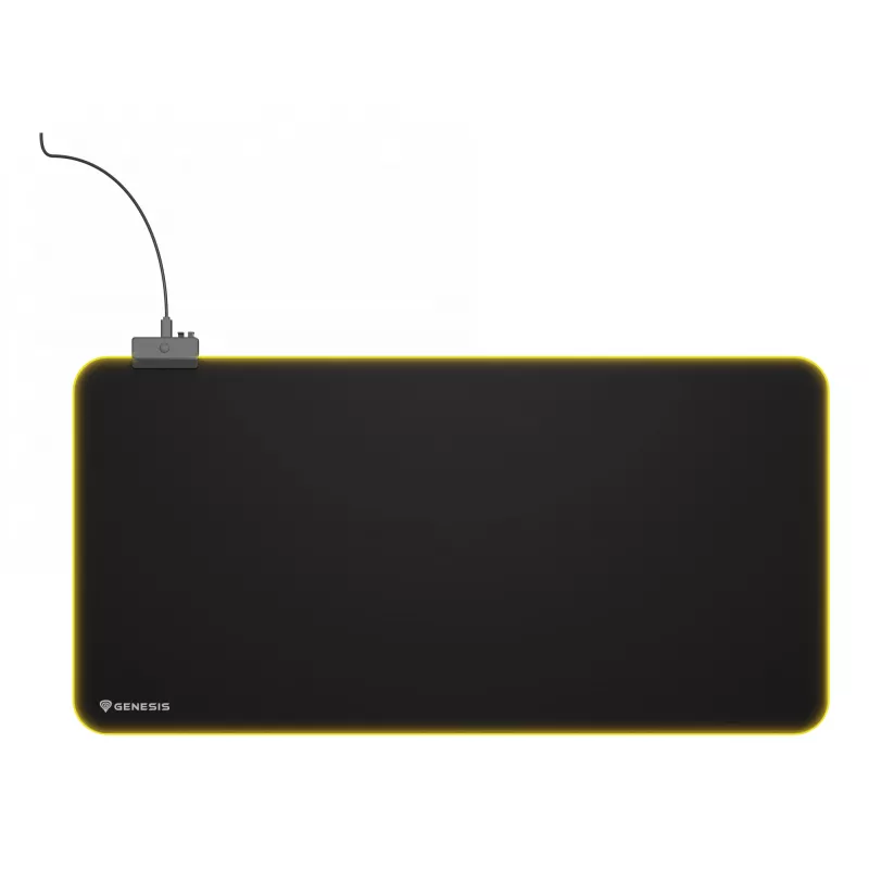 Genesis Boron 500 XXL RGB podkładka pod mysz gamingowa Czarna