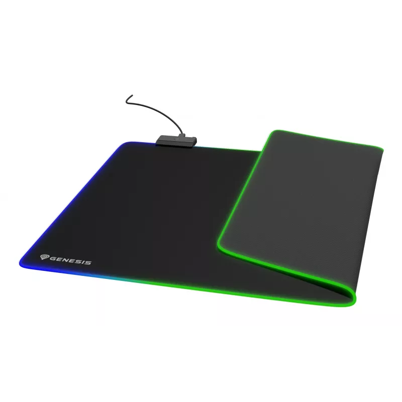 Genesis Boron 500 XXL RGB podkładka pod mysz gamingowa Czarna