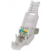 Wtyk modułowy RJ45 Intellinet, złącze beznarzędziowe, kat. 5/5e/6, kable UTP, linka i drut 22-26 AWG