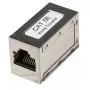 Intellinet Inline Coupler, Cat5e, FTP, modularny, 8P8C żeński na 8P8C żeński, srebrny