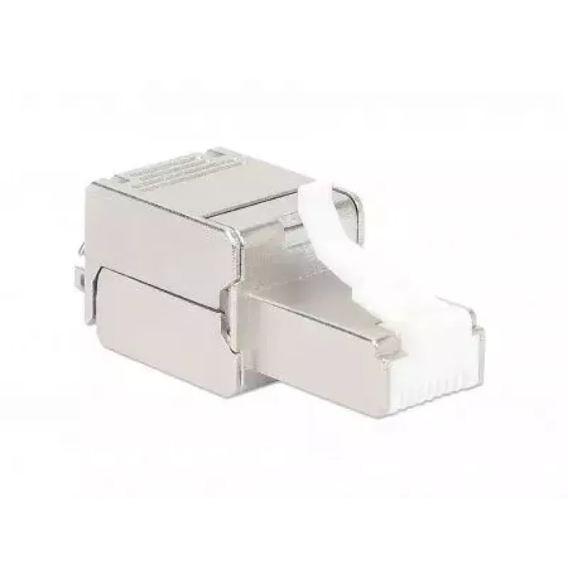 Wtyk modularny Intellinet Cat6a 10G ekranowany beznarzędziowy RJ45 STP ze złoconymi stykami