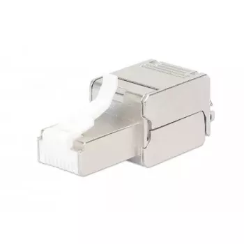 Wtyk modularny Intellinet Cat6a 10G ekranowany beznarzędziowy RJ45 STP ze złoconymi stykami