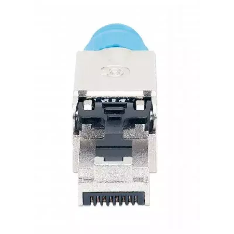 Intellinet Cat8.1 40G Ekranowana Beznarzędziowa Wtyczka Modularna RJ45 Niebieska Męska