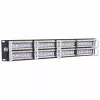 Intellinet Patch Panel, Cat6, UTP, 48-Port, 2U, Czarny