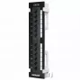 Intellinet Patch Panel, Cat6, Wall-mount, UTP, 12 Port, Czarny