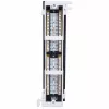 Intellinet Patch Panel, Cat6, Wall-mount, UTP, 12 Port, Czarny