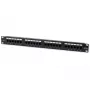 Techly Patch Panel UTP 24 Porty RJ45 Kat.5E I-PP 24-RU-C5ET, IEEE 802.3, IEEE 802.3ab, IEEE 802.3u, 10/100/1000Base-T(X), Fast Ethernet, Gigabit Ethernet, 1000 Mbit/s, RJ-45, Złote