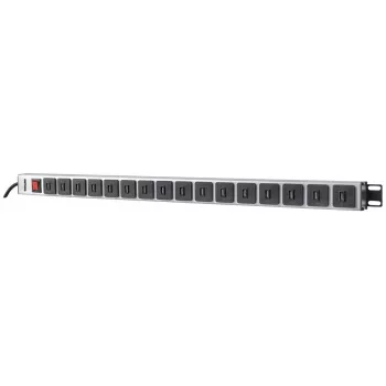 Listwa zasilająca Intellinet pionowa do montażu w szafie rack 16-portowa USB-A
