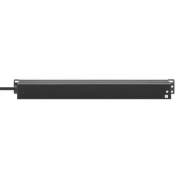 Intellinet 19-calowa 1U listwa zasilająca rack 9-gniazdowa 16A z wyłącznikiem, kabel 2m