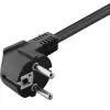 Techly Rack 19 inch Listwa zasilająca 8 gniazd Wtyczka Schuko, Power bar, Czarny, 1.05 kg