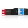 Techly I-CASE STRIP-61UD jednostka dystrybucji zasilania (PDU) 6 gniazd AC 1U Czarny, Czerwony